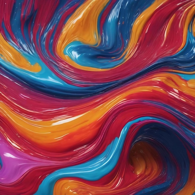 Liquid paint background