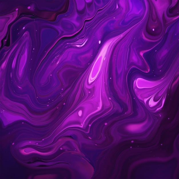 Liquid Purple Art Painting Abstract Colorful Background