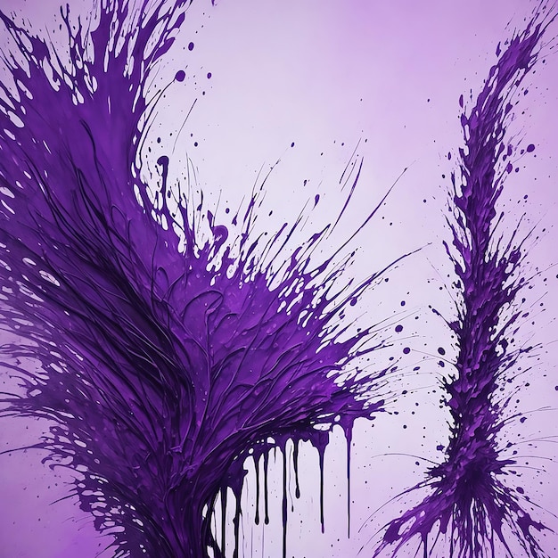 Liquid purple art painting with abstract colorful background purple wallpaper mobile wallpaper