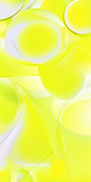 Liquid Style gele Pastel Abstract achtergrond met elementen Vector