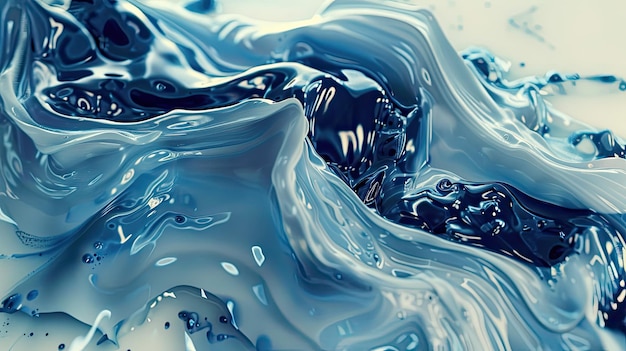 Photo liquid textures blending seamlessly in a fluid motion