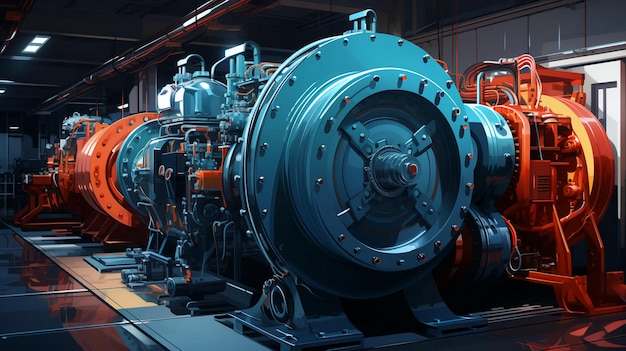 アシンクロンの電気モーターを搭載した液体輸送ポンプ 化学工業の近代的な機器