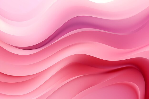 Liquid wave pink gradient design background abstract