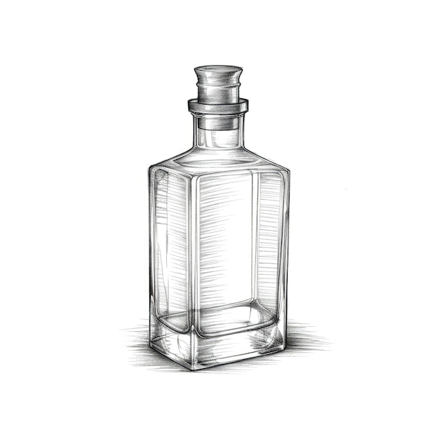 Photo liquor whiskey bottle ai generated