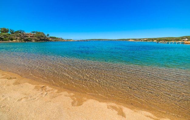 Liscia di Vacca-strand in Costa Smeralda, Italië