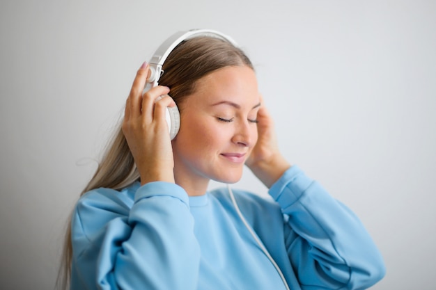 Listening to music