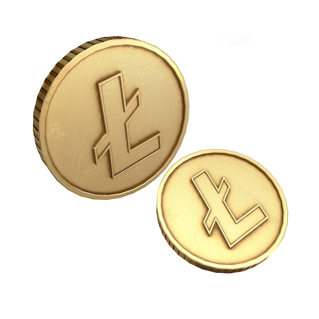 Litecoin 최고의 투자 및 재정적 독립성 영구 암호화폐 아이콘을 얻을 수 있는 좋은 기회