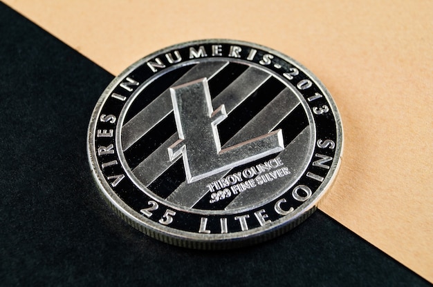 Photo litecoin is a modern way of exchange