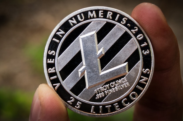 Photo litecoin is a modern way of exchange
