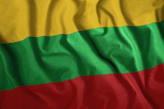 The Lithuanian flag