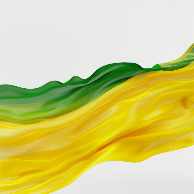 Foto le celebrazioni della giornata nazionale lituana dipingono un'onda gialla-verde