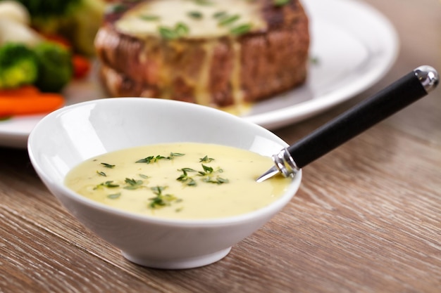 Little Bowl of Bearnaise Sauce