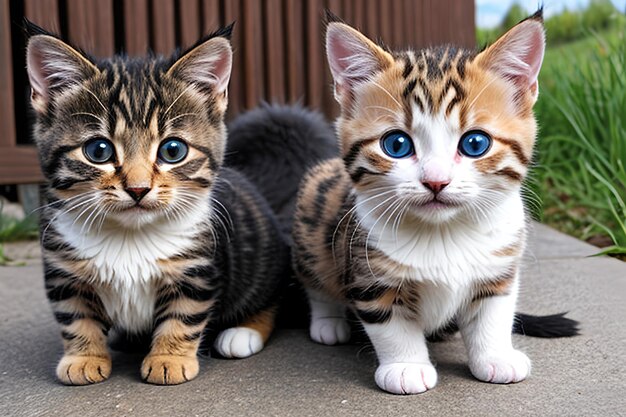 Photo little cats