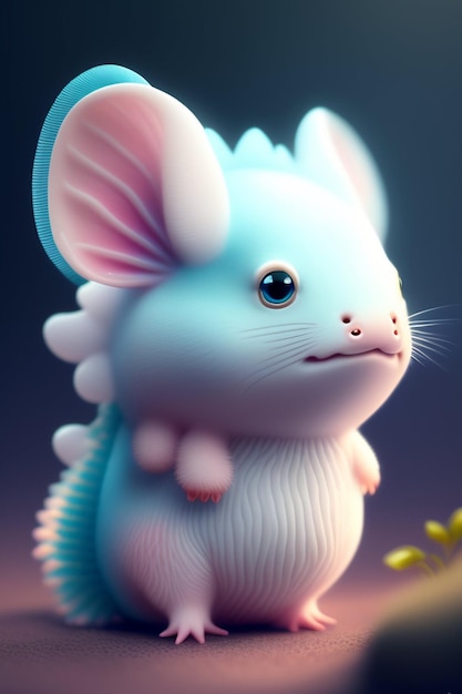 little cute cartoon bunny