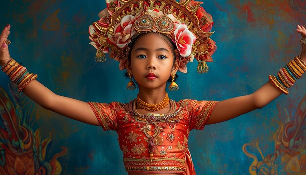 Little Indonesian dancer