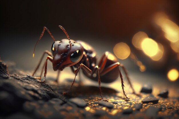 The little insect ant