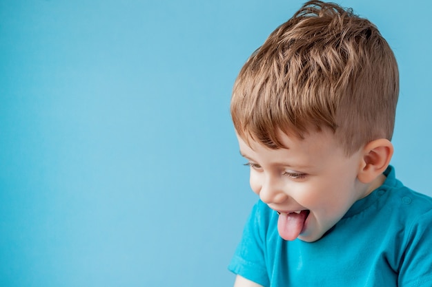 Little mix rate boy making fun face in many emotions