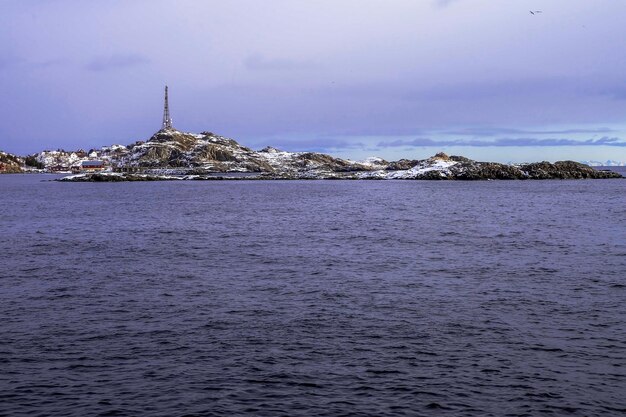 Little mountain in Lofoten Islands