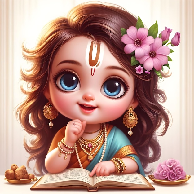 Little Radha Krishna