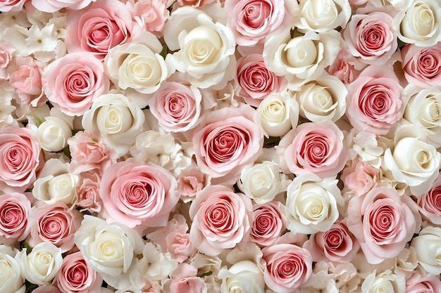 Little roses background