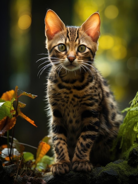 Little spotted cat