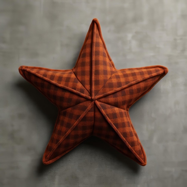 Little Star Pumpkin Oscar Plaid Handcrafted Tabletop Photography