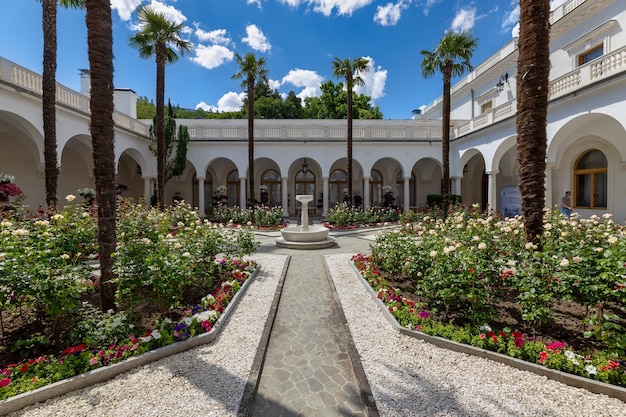 Livadia Crimea  Livadia Palace patio