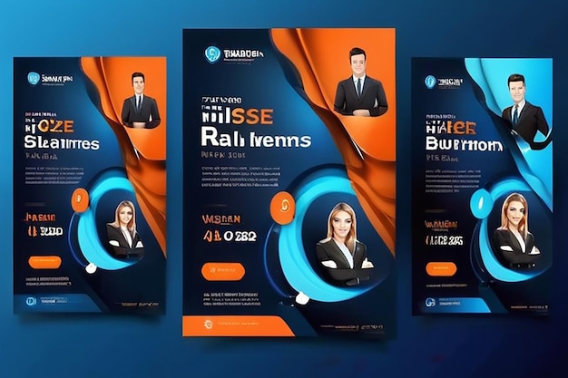Live streaming post voor zakelijke marketing social media post banner