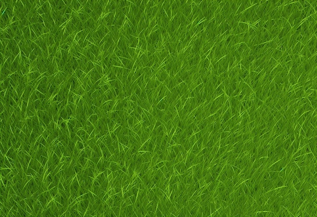 Foto la vivace consistenza dell'erba verde smeraldo