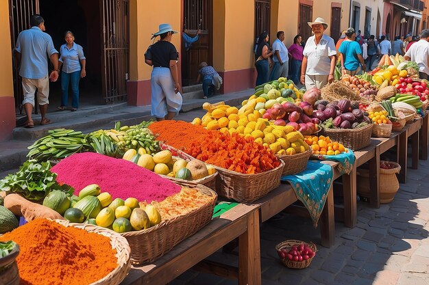 Lively Street Markets