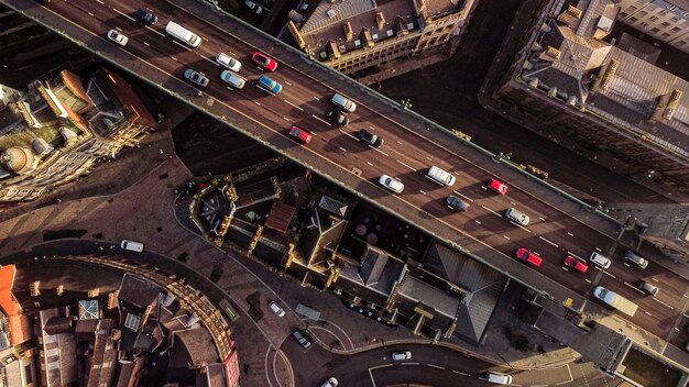 Foto liverpoolbrug van boven