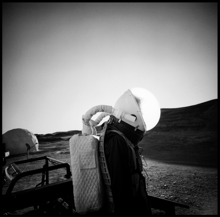 Photo living on mars
