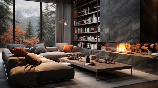 Living Room Design Modern Style