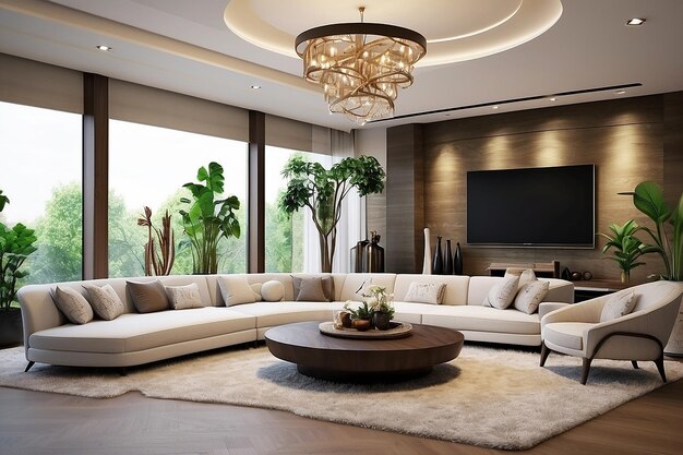 Living room design