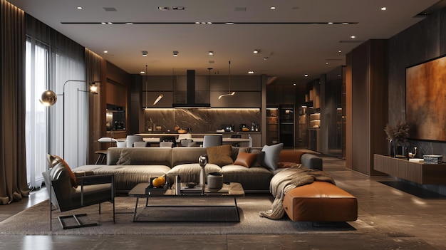 Living room interior