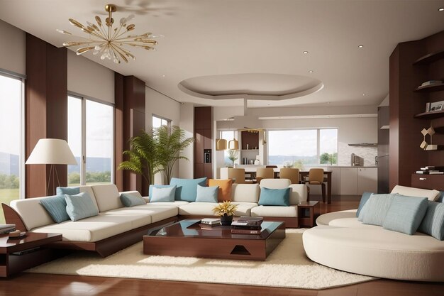 Living room interior