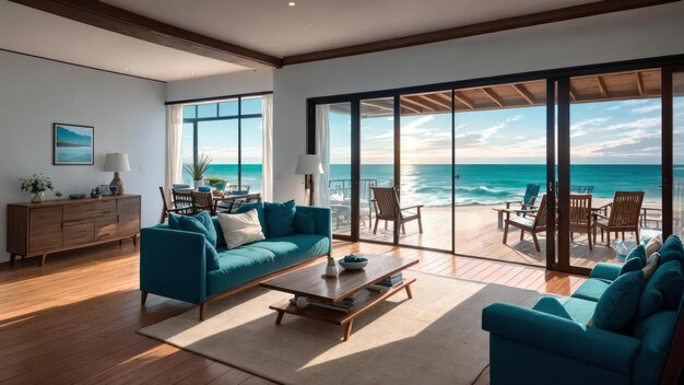 The living room of the ocean club