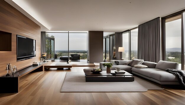 a living room with a couch coffee table and a window