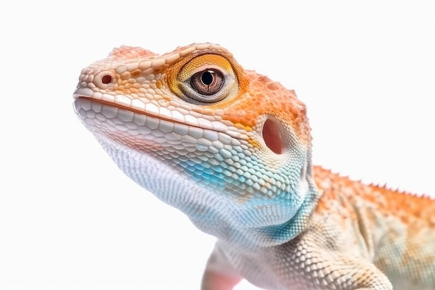 Lizard photo realistic illustration generative ai