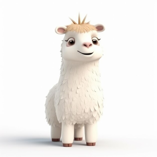 llama cartoon character