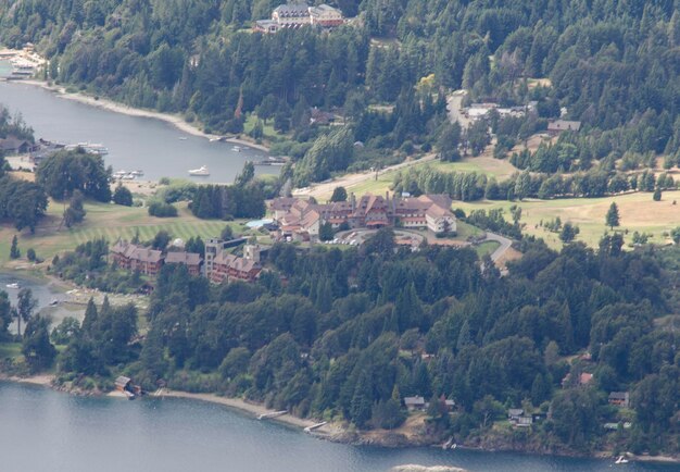 llao llao luxury hotel typical place of bariloche