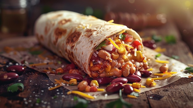 Loaded Burrito Delight