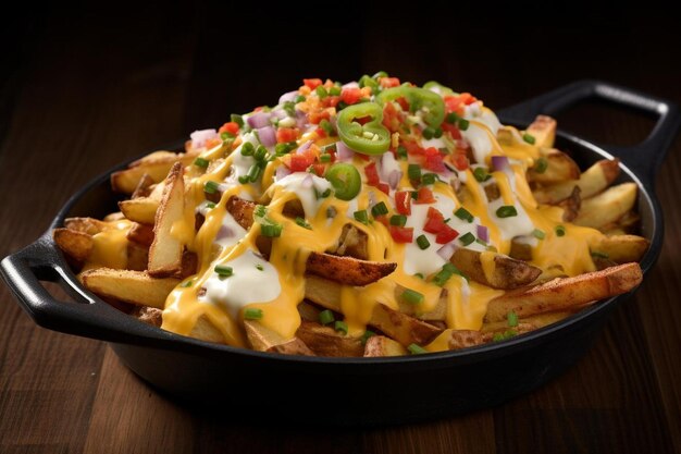 Loaded Nacho Cheese Potato Fries