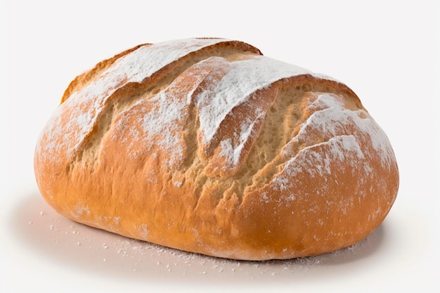 A loaf of bread with the word bread on it