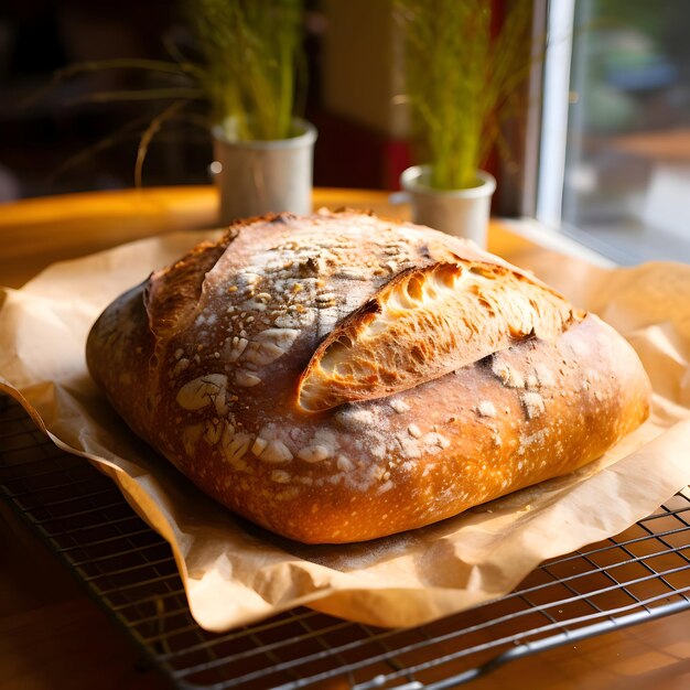 A loaf of fresh bread High resolution