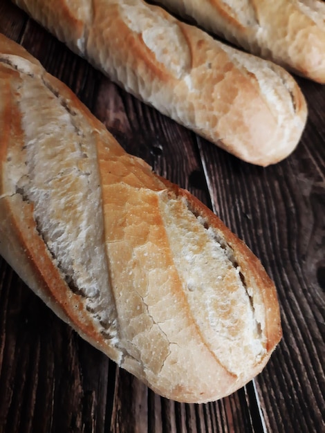 Loaves of bread in the foreground special bakeries