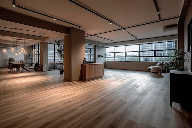 The lobby of the new building is open to the public.