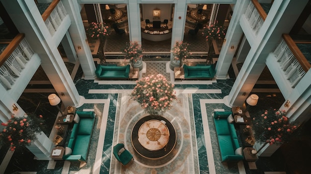 The lobby of the ritz london