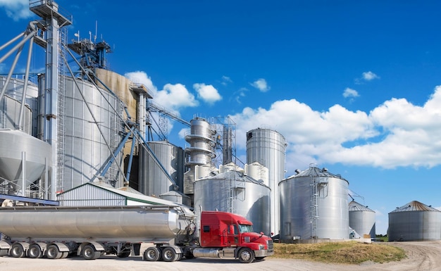 Local canadian suppliers farms and agricultural grain silos in Ontario Canada