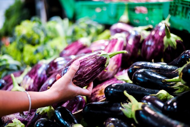 local food market variety of products